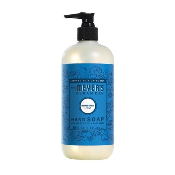 Mrs. Meyers Clean Day Hand Soap Variety Pack 4x16 Fl Oz Blueberries Dandelion - Picture 6 of 6